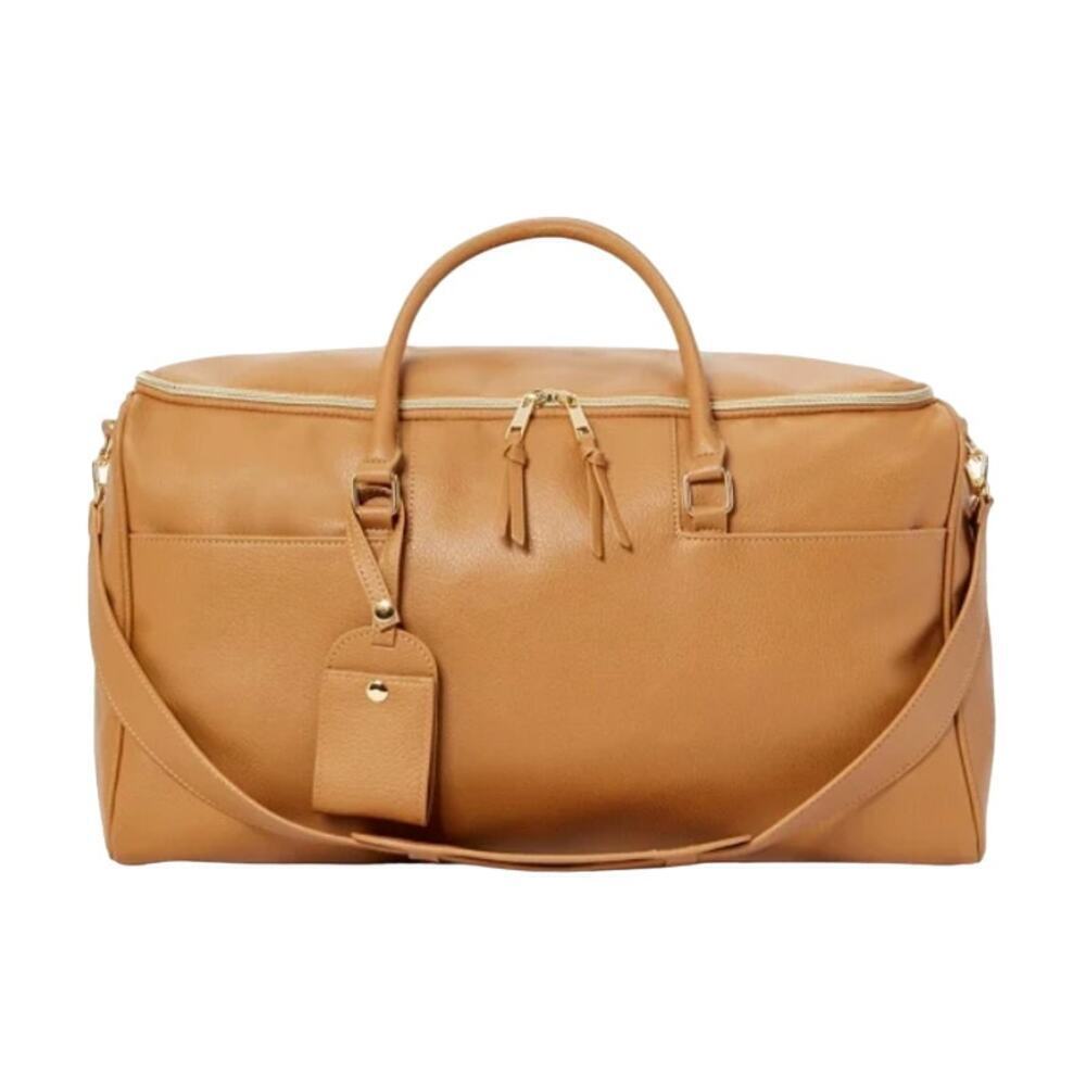 Justfab Garment Weekender in Light Camel
